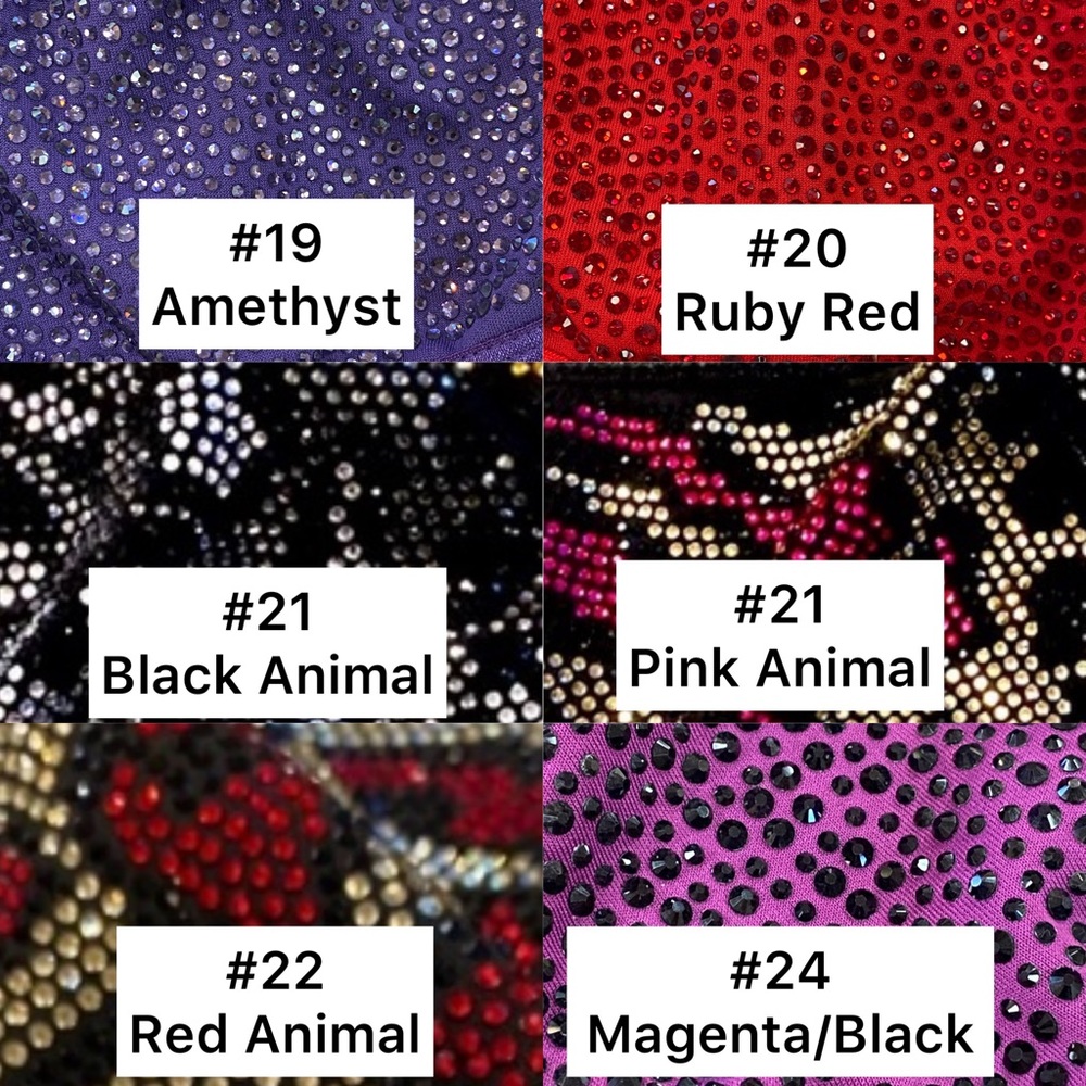 🎉HP🎉✨#24 Magenta/Black✨Crystal Face Masks - Picture 5 of 10